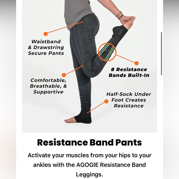 Agogie Resistance Band Pants - Picture 11 of 12